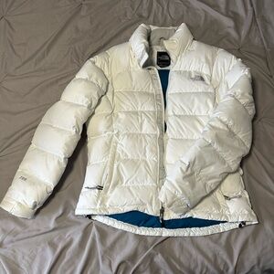 The North Face Cream Puffer Jacket